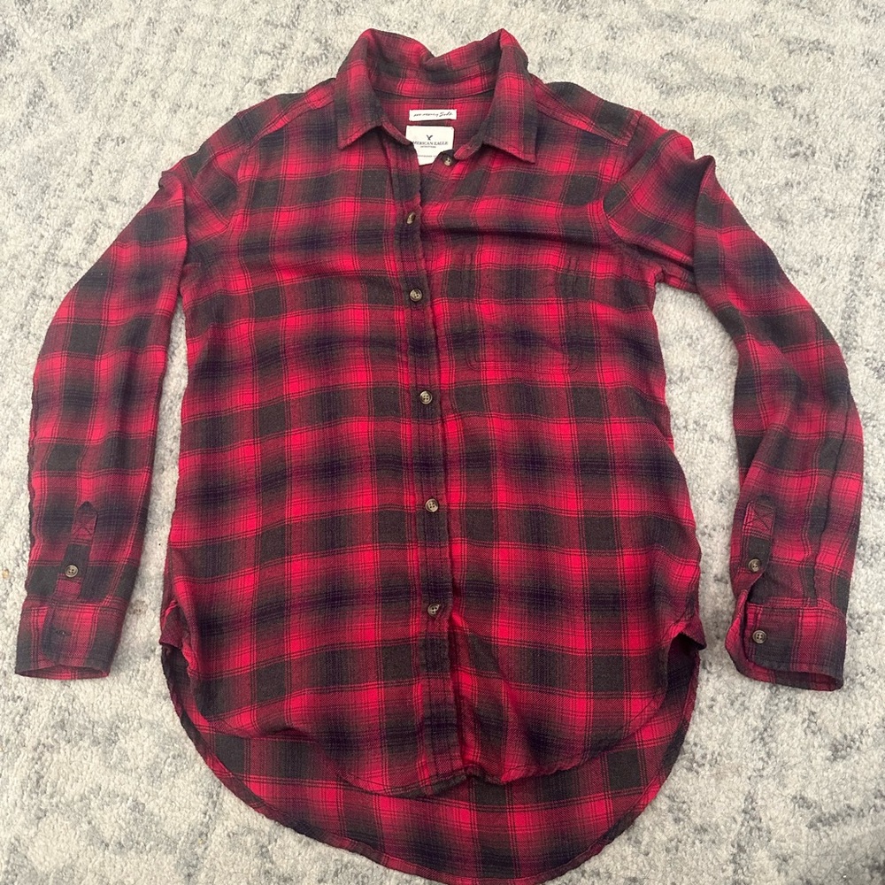 American Eagle Plaid Shirt